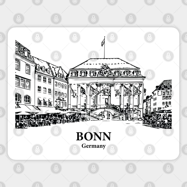 Bonn - Germany Magnet by Lakeric